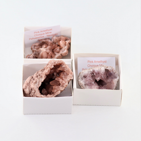Pinkki Ametisti Geodi 45-60mm 1-laatu
