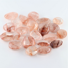 Hematoidi / Hematiittikvartsi 'Taskukivi' 25-35mm