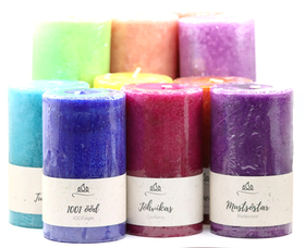 Tuoksukynttilä 'Sitruunaruoho & Korianteri' koko M 7*12cm