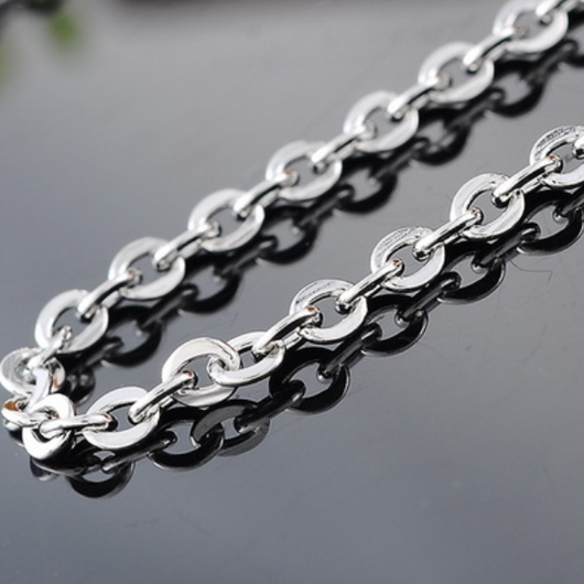 Kaulaketju ruostumaton teräs '3*2,5mm' 70cm