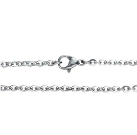 Kaulaketju ruostumaton teräs '3*2,5mm' 50cm