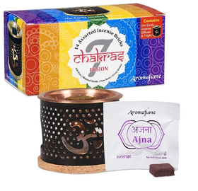 Aromafume suitsukepoltin 'Ohm 7 Chakraa'