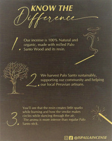 Palo Santo & Rue Natural suitsuke 15g (Ispalla Incense Peru)