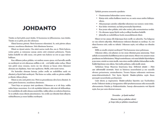 Maaretta Tukiainen & Sonja Eid: Tänään (arjen työkalukirja)