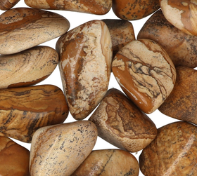 Jaspis 'Picture' 25-40mm