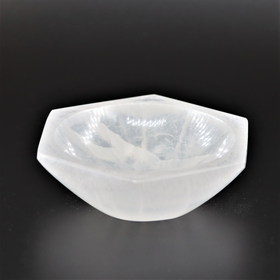 Seleniitti kulho 'Heksa' 8-9cm