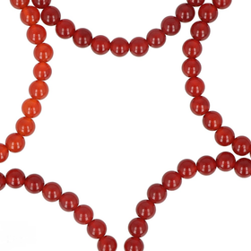 Rannekoru Punainen Akaatti 6mm