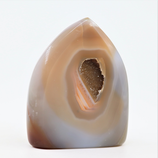 Akaatti 'Uniikki Liekki' 93*75mm/370g