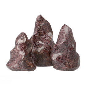 Granaatti punainen 'Veistos Liekki' 130-140mm/680-720g