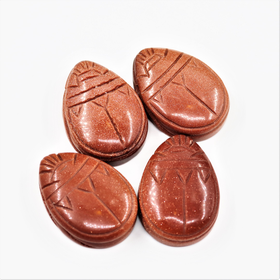 Riipus Aurinkokivi 'Goldstone Scarabee' 25*35mm