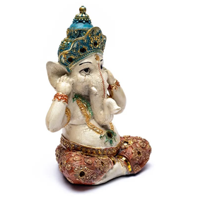 Patsas Ganesh 'Hear No Evil' 21cm