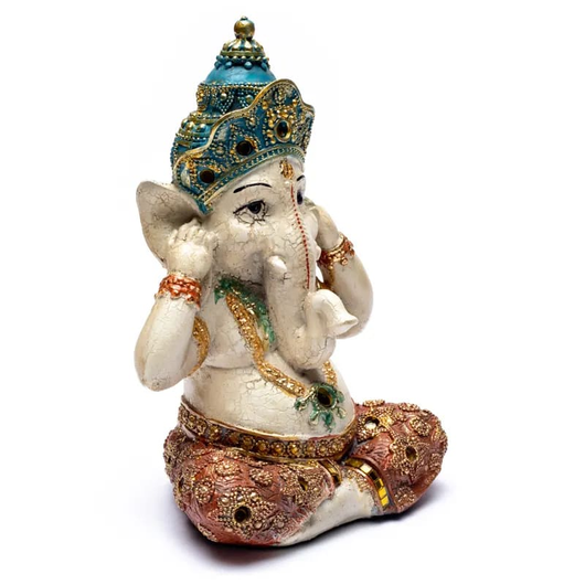 Patsas Ganesh 'Hear No Evil' 21cm