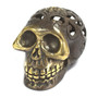 Vintage 'Large Skull' messinkiä 95*60mm