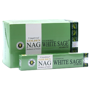 Golden Nag 'Californian White Sage' suitsuke (Vijayshree) 15g