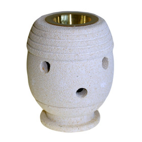 Tuoksulyhty hiekkakiveä 'Classic Sandstone Oil Burner' 11cm