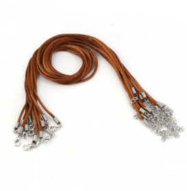 Kaulanauha Polyesteripunos Khakiruskea 46cm