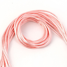 Kaulanauha Polyesteripunos Pinkki 46cm