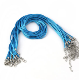 Kaulanauha Polyesteripunos Vaaleansininen 46cm