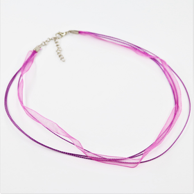 Kaulanauha 'Organza' Purppura 49cm