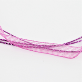 Kaulanauha 'Organza' Purppura 49cm