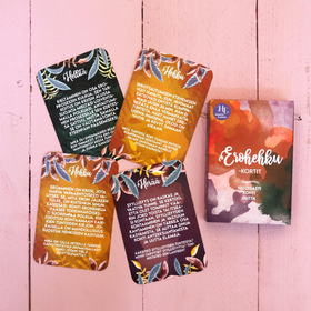 Erohehku-kortit 'Valoisasti Kohti Uutta' - Hidasta elämää