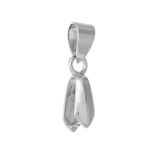 Riipuspidike Rhodiumhopea 18*4mm
