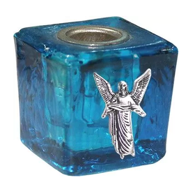 Mini kynttiläpidike lasikuutio 'Gabriel' 3*3*3cm