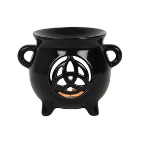 Tuoksulyhty keraaminen 'Triquetra Cauldron' 10cm