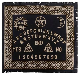 Seinävaate / Alttariliina 'Ouija Board' 60*60cm