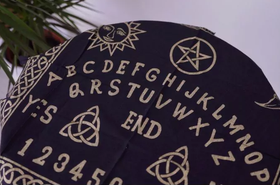 Seinävaate / Alttariliina 'Ouija Board' 60*60cm