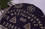 Seinävaate / Alttariliina 'Ouija Board' 60*60cm