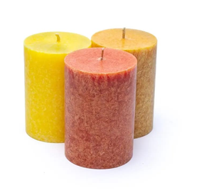 Pöytäkynttilät 'Sunset' 3kpl