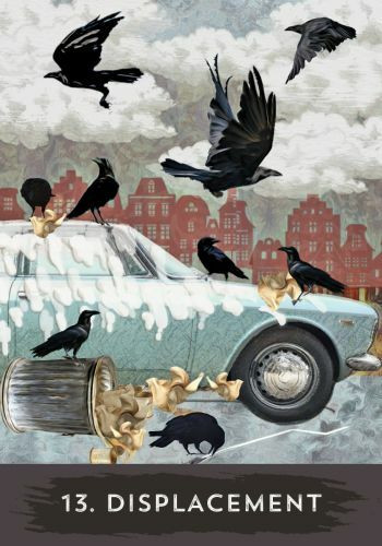 Urban Crow Oracle by MJ Cullinane