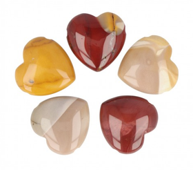 Mokaiitti Sydänriipus 30mm