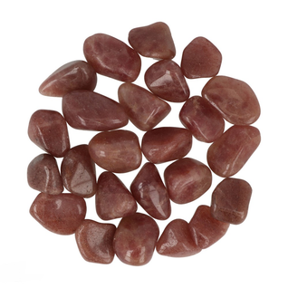 Aventuriini punainen 'Red Brown' hiottu 30-40mm