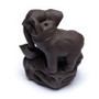 Suitsukepoltin keraaminen 'Backflow Norsu' 12*9*17cm