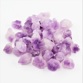 Ametisti Raakapala 10-25mm (5kpl)