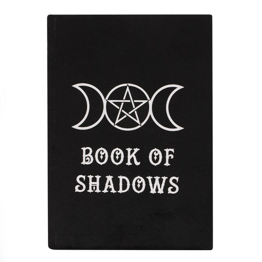 Muistikirja samettikantinen 'Book of Shadows' 21*15cm