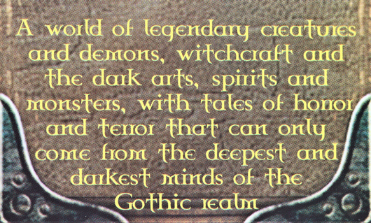 Kaulakoru 'Gothic Amulet' (12 mallia)
