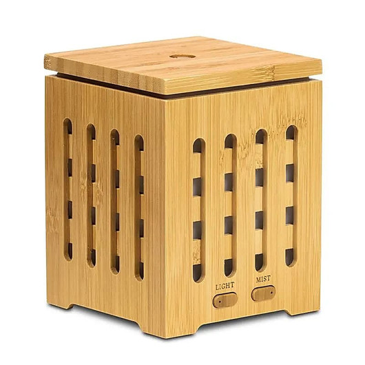 Ultrasonic Aromadiffuuseri 'Bamboo' 10*10*13cm (200ml)