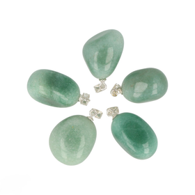 Vihreä Aventuriini Hopeariipuksella