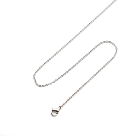 Kaulaketju ruostumaton teräs 50cm (1,3mm)