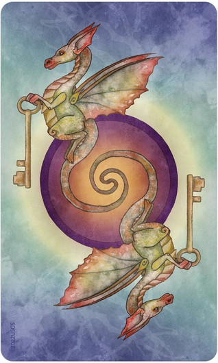 For the Love of Dragons: Oracle Deck & Book Set by Angi Sullins