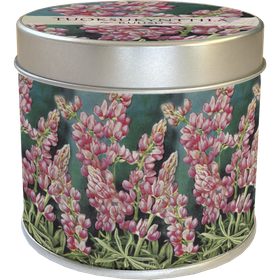 Tuoksukynttilä peltipurkissa Ruusu 'Lupiini'