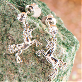 Korvakorut 'Yksisarvinen' 20mm