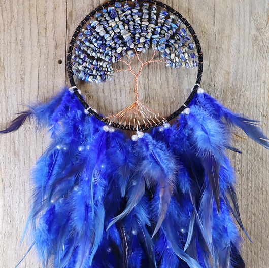 Unisieppari 'Sininen Jalokivipuu' Ø16cm/50cm