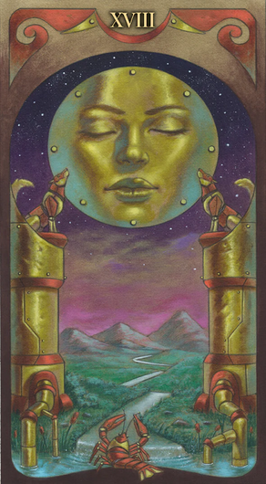Steampunk Art Nouveau Tarot by Luca Strati