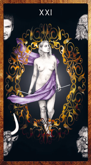 Dancing in the Dark Tarot by Gianfranco Pereno & Lunaea Weatherstone