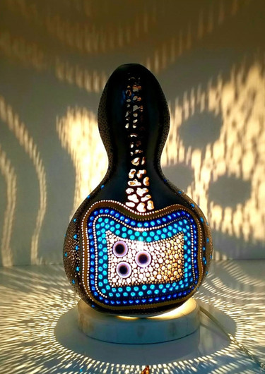 Kalebassivalaisin 'Kelo' 34*18cm