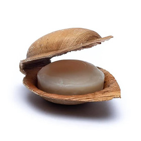 Holy Lama Naturals: Ayurvedic Coconut Oil 'Rose - Geranium & Kaneli' Saippua 100g